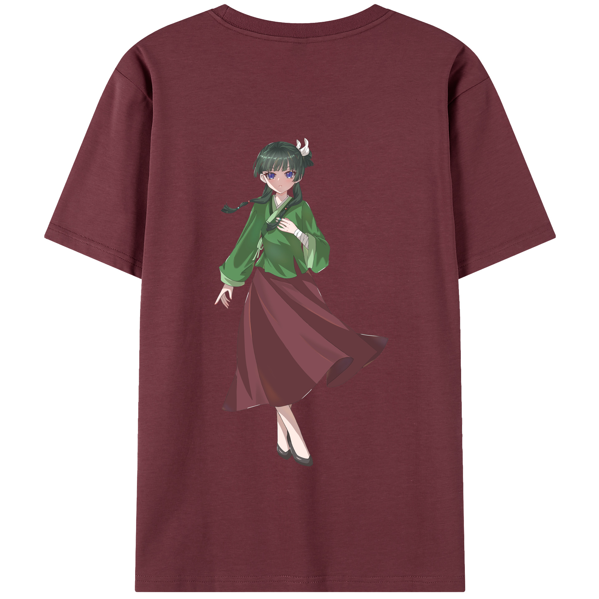 （画像用） 薬屋のひとりごと The Apothecary Diaries 綿100％半袖Tシャツ（背面プリント）